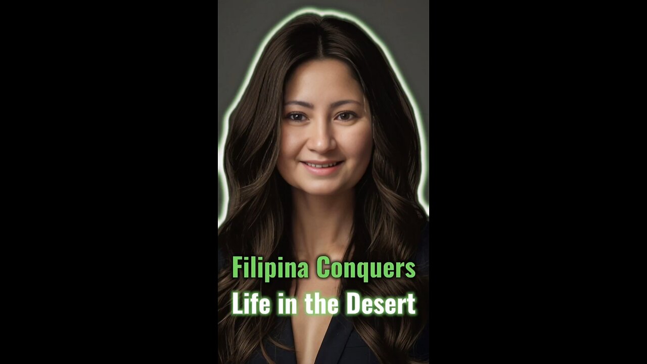 🇵🇭✨ From Manila to the Mojave: A Filipina’s Journey in the Desert ✨🌵