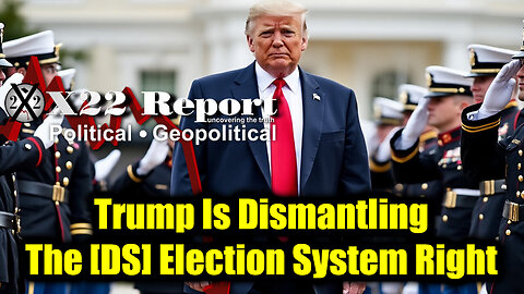 Trump Is Dismantling The [DS] Election System Right In Front Of Their Eyes
			