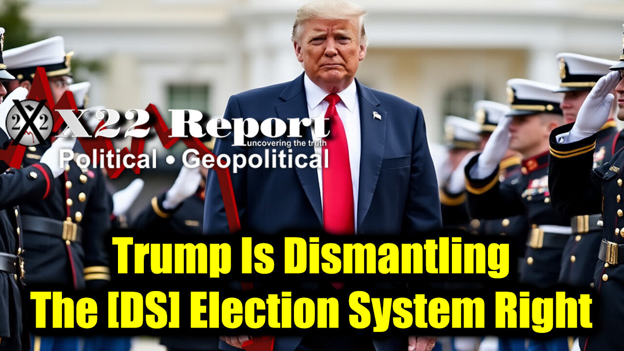 Trump Is Dismantling The [DS] Election System Right In Front Of Their Eyes