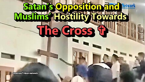 Demonic Muslim Mob Attacking Indonesian Christians Inside a Church