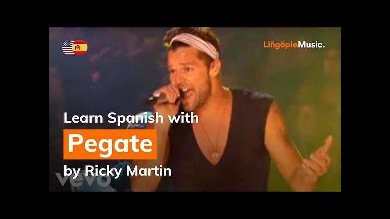 Ricky Martin - Pégate 4k video on rumble