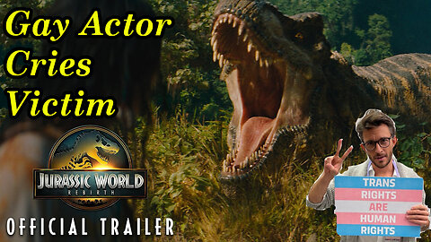 Jurassic World Rebirth actor Cries Gay Victimhood