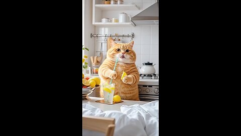 Hilarious Cat Cooking Show | Funny Chef Cat Tries to Cook!