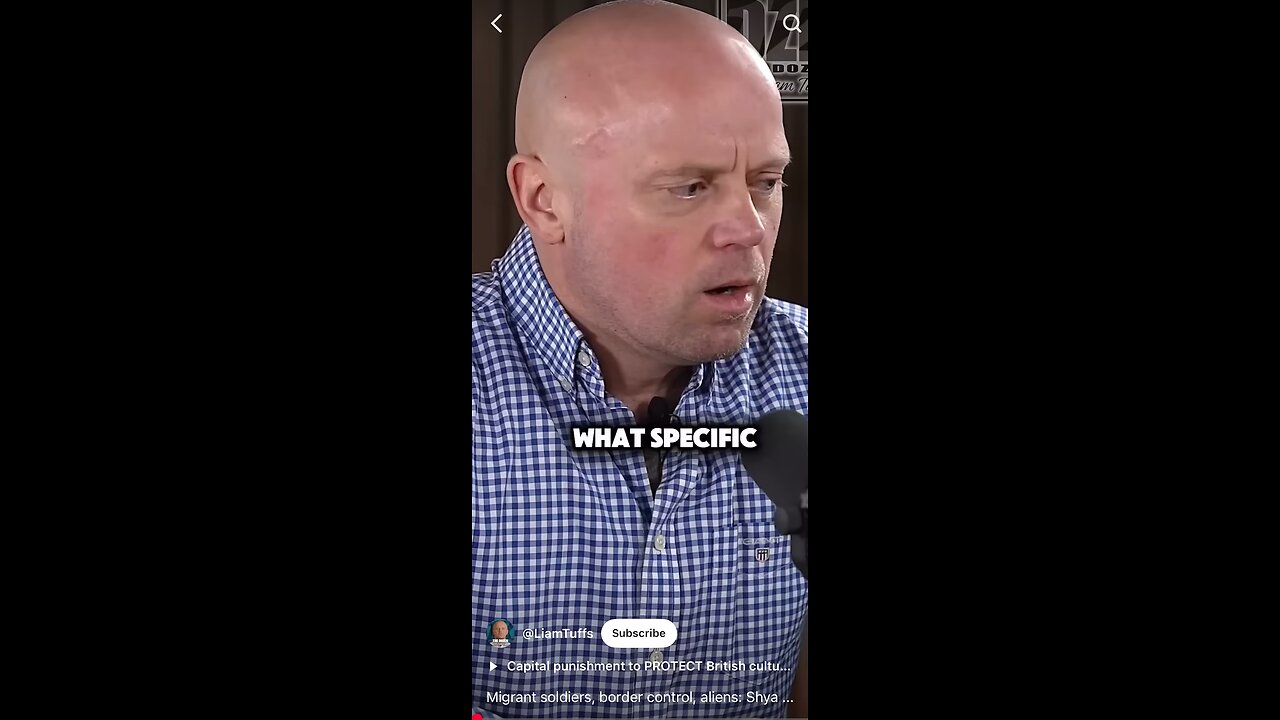 Shyam Batra with Liam Tuffs