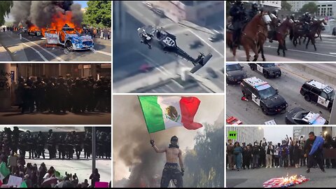 US Civil War? Riots Continue in California as Law Enforcement Agencies Fail to Restore Order