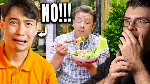 Pro Chef Reacts.. Uncle Roger Destroys JAMIE OLIVER’S WORST RECIPE YET!