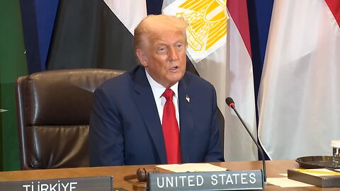 President Trump Participates in a Multilateral Meeting