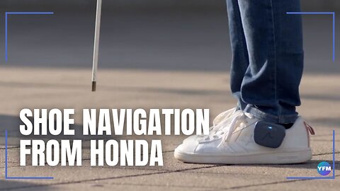 Shoe navigation from Honda
