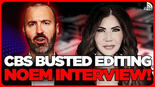 CBS Gets CAUGHT Deceptively Editing Kristi Noem Interview