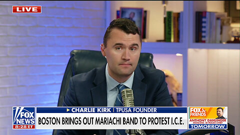 Charlie Kirk Sounds Off On Boston Mayor's Defiance Of Trump Immigration Crackdown