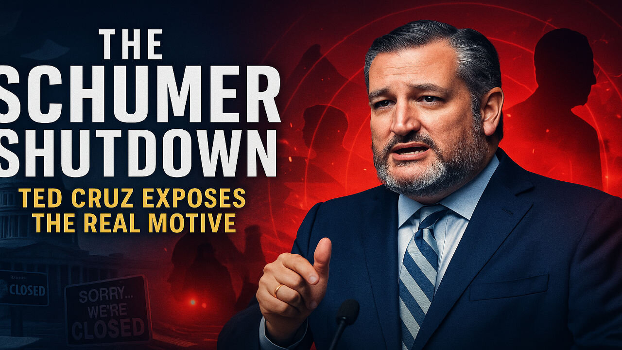 Ted Cruz EXPOSES the REAL Reason Democrats Just Shut Down the Government