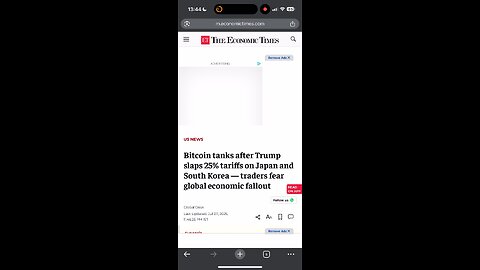 Check out this FUD from Econ. Times: Bitcoin “tanking” 😂