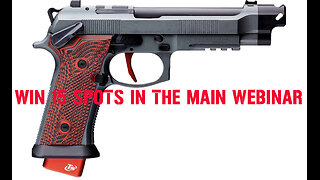 BERETTA 92XI GARA 9MM MINI #1 FOR 15 SPOTS IN THE MAIN WEBINAR