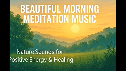 "Beautiful Morning Meditation Music 🌿 Nature Sounds for Positive Energy & Healing"