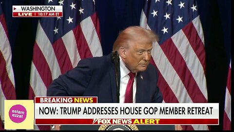 WATCH LIVE President Trump addresses House GOP member retreat