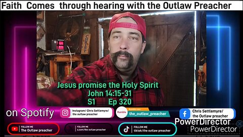Jesus promise the Holy Spirit John 14:15-31 S1 Ep 320