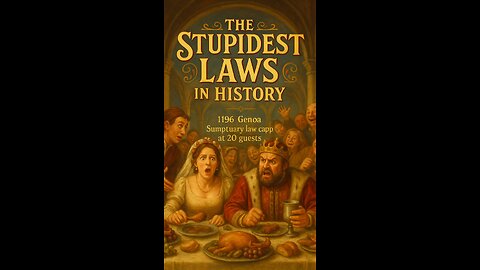 Stupidest laws in history
