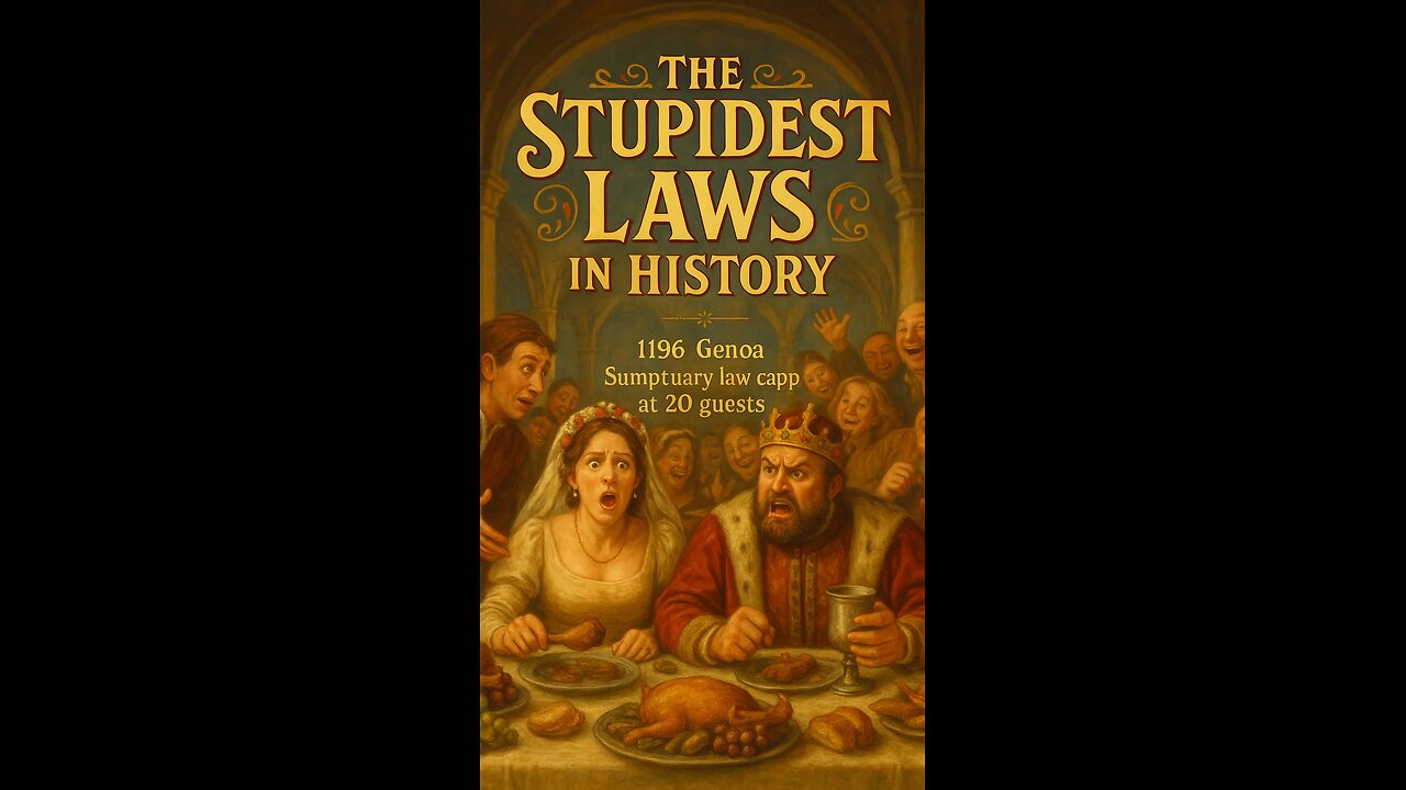 Stupidest laws in history