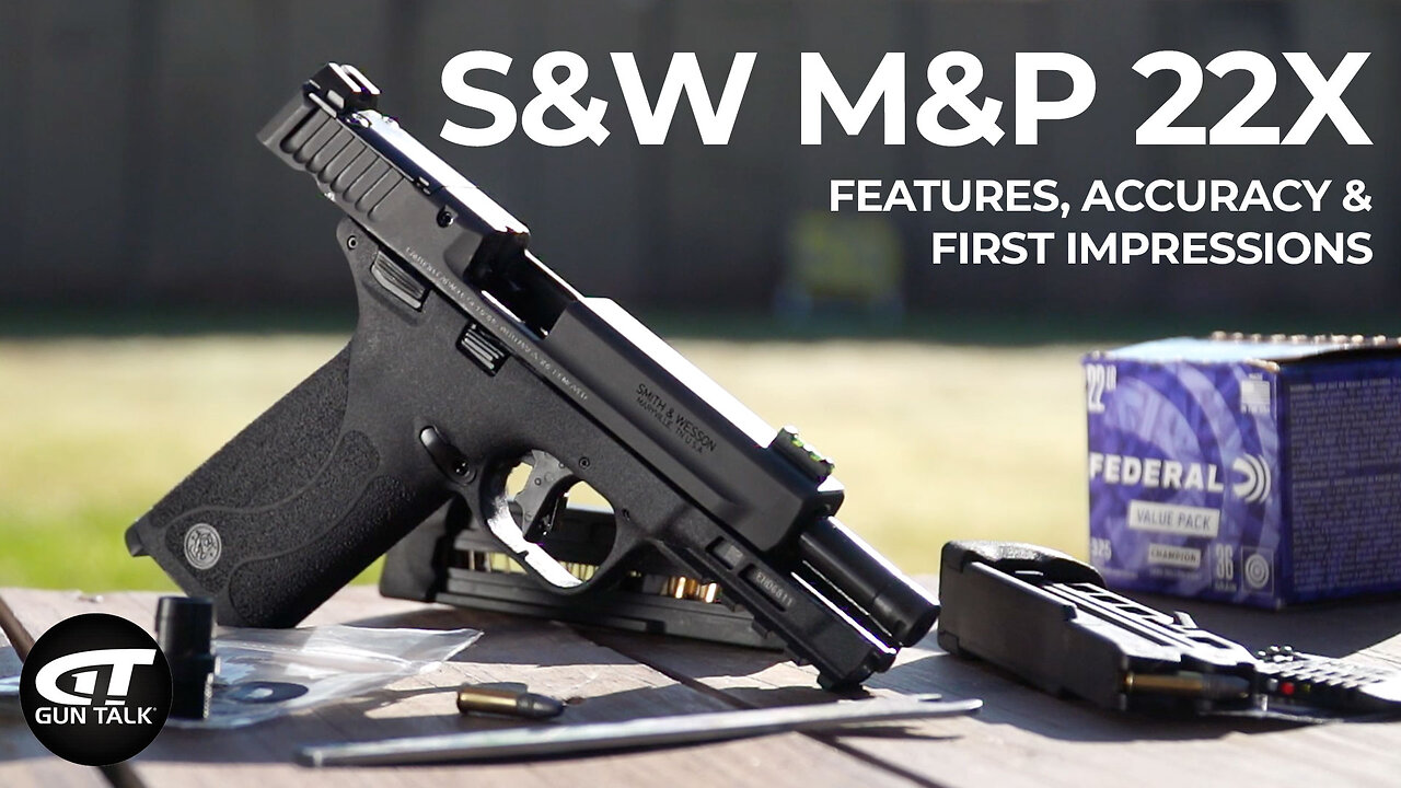 Smith & Wesson M&P 22X: Features, Accuracy, and First Impressions