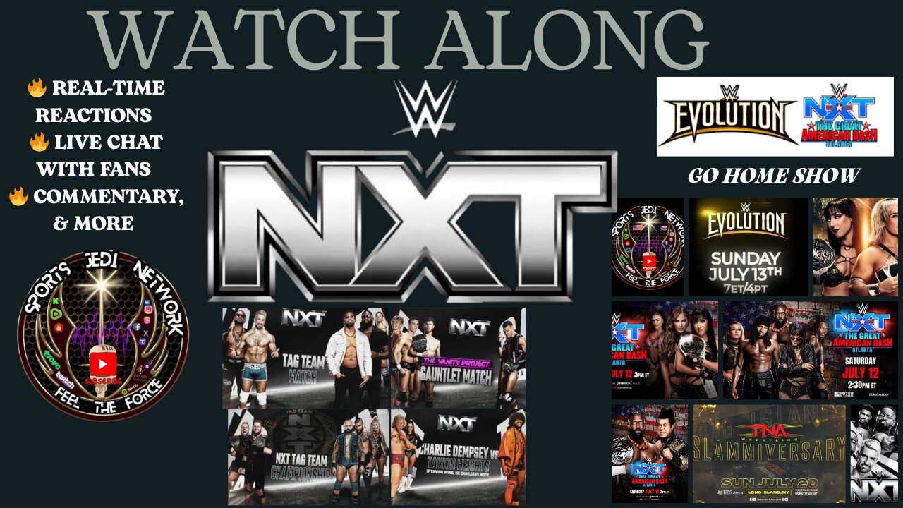 LIVE WWE NXT Watch Along with Heel of the Ring Podcast | Full Show Reactions