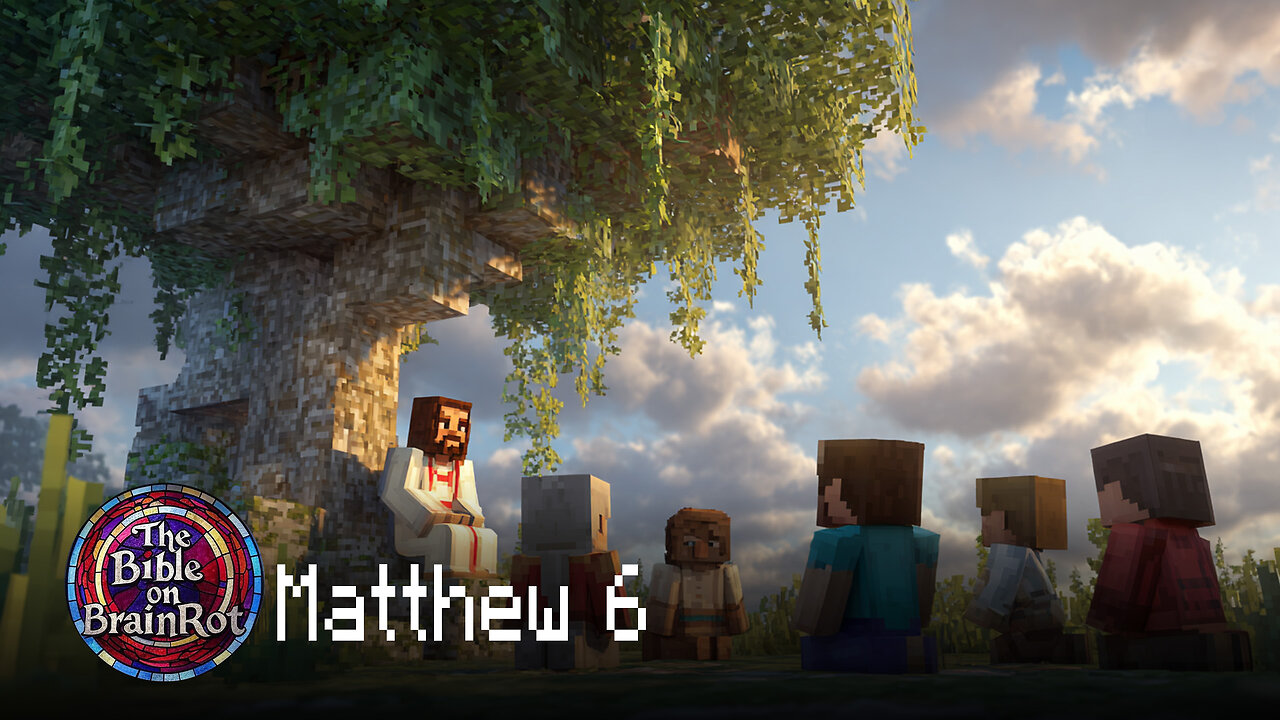 Matthew 6 – Secrets Between You and God | The Bible on BrainRot