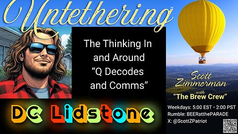 "UNTETHERING": DC Lidstone Shares His Decoding Process