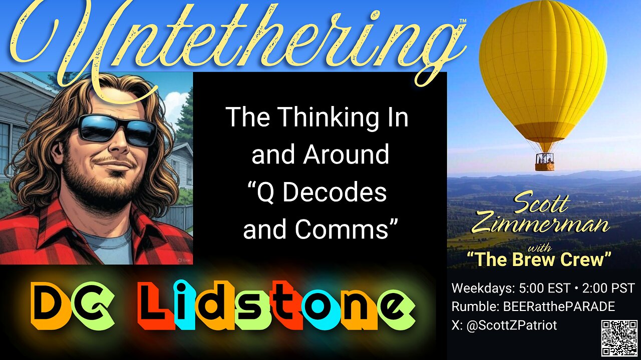 "UNTETHERING": DC Lidstone Shares His Decoding Process
