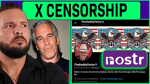 ANTI SEMITIC THE WAR ON FREE SPEECH WITH THE DADDY TWINS Jeffery Bernhard