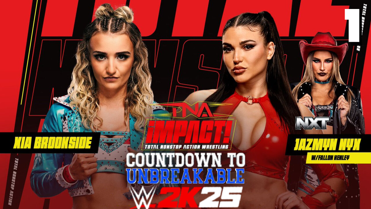 WWE 2K24 TNA Impact April 17th 2025 - Match 1: Jazmyn STEPS UP!