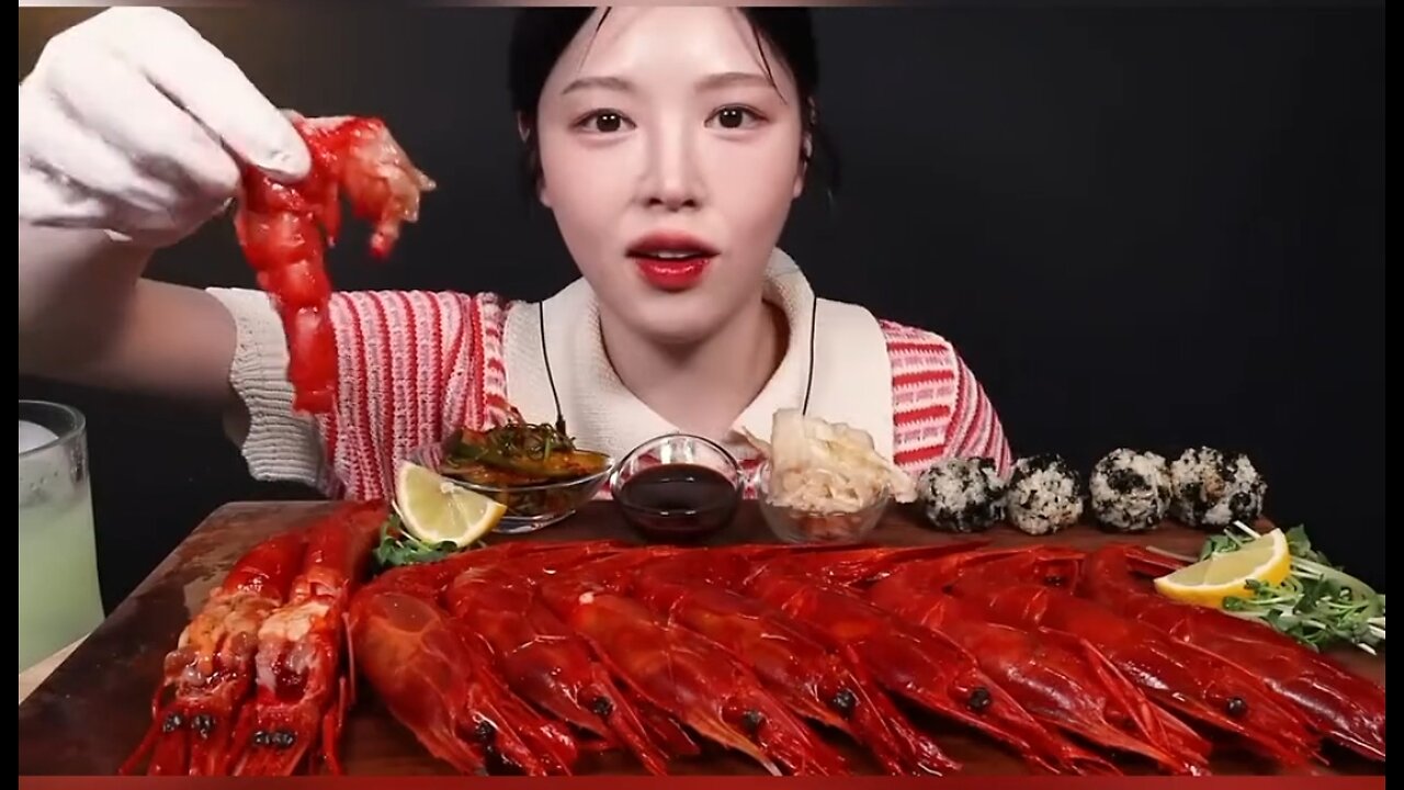 Most Expensive Carabineros Shrimp Mukbang