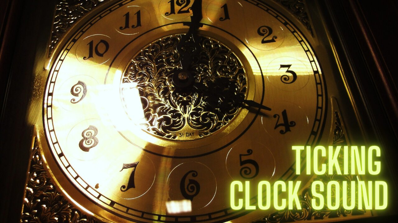 Relaxing Ticking Clock Sound