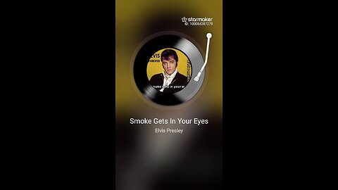Elvis Smoke gets in ur eyes