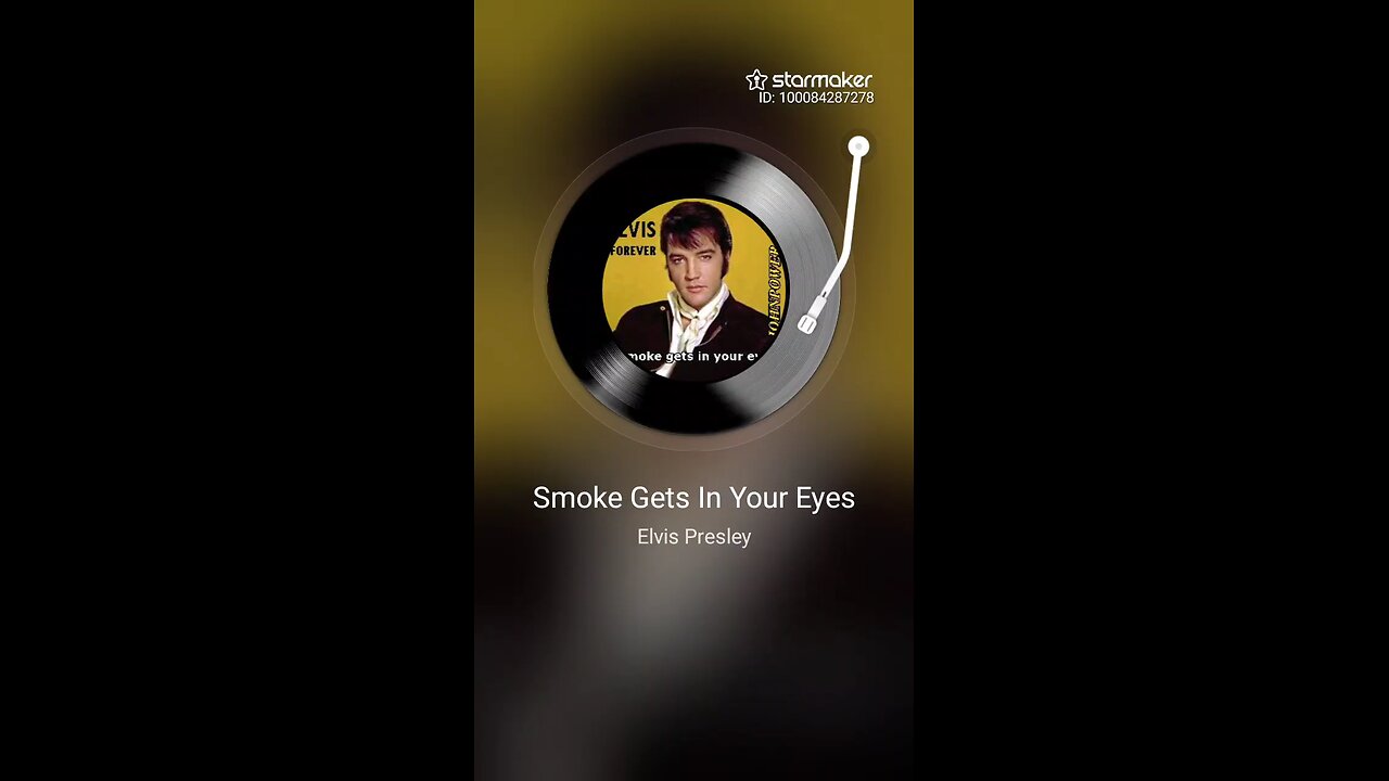 Elvis Smoke gets in ur eyes