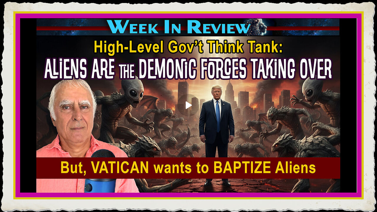 Vatican wants to Baptize Aliens while Collins Elite believes they are Demons