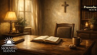 Morning Manna - Dec 16, 2025 - Proverbs 18:13-16 - Listening Before Speaking: Wisdom Opens Doors