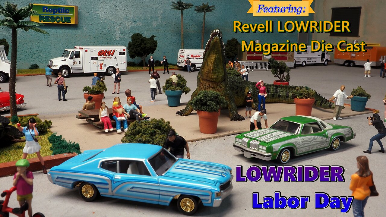 1stPix Diecast DIORAMAS: LOWRIDER Labor Day Show 2025