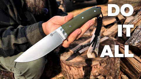 CAN THIS KNIFE DO THE THINGS? | Civivi Knife Cloud Peak Fixed Blade