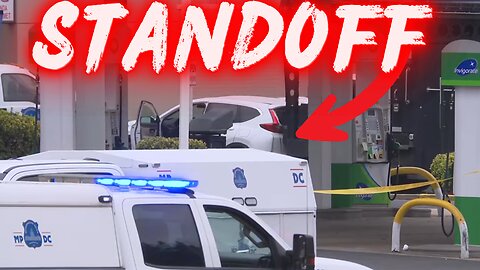 🔴 LIVE: DC Police Standoff — Woman Barricaded in Vehicle, “Person in Crisis” Situation