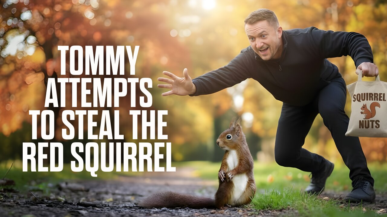 Tommy Attempts to Steal the Red Squirrel - with Laura Towler