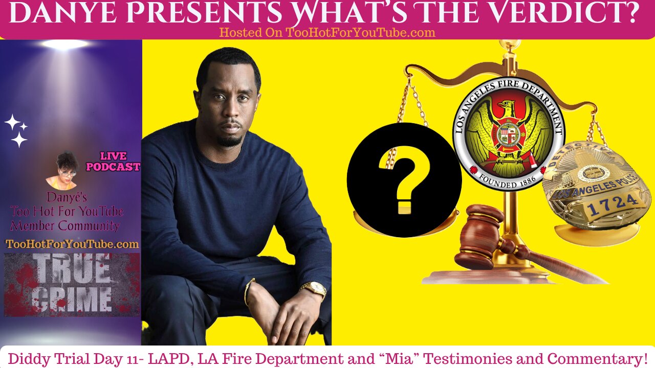 Diddy Trial Day 11 - LAPD, Sassy Nash and Mia (I think) #diddytrial