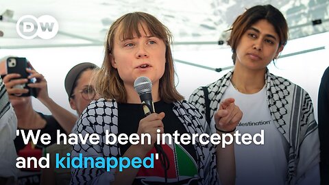 Israel intercepts activist aid boat bound for Gaza in international waters | DW News