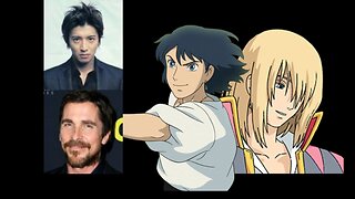 Anime Voice Comparison- Howl (Howl's Moving Castle)