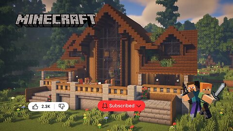 Minecraft: How to Build a Cozy Cabin | Full Tutorial