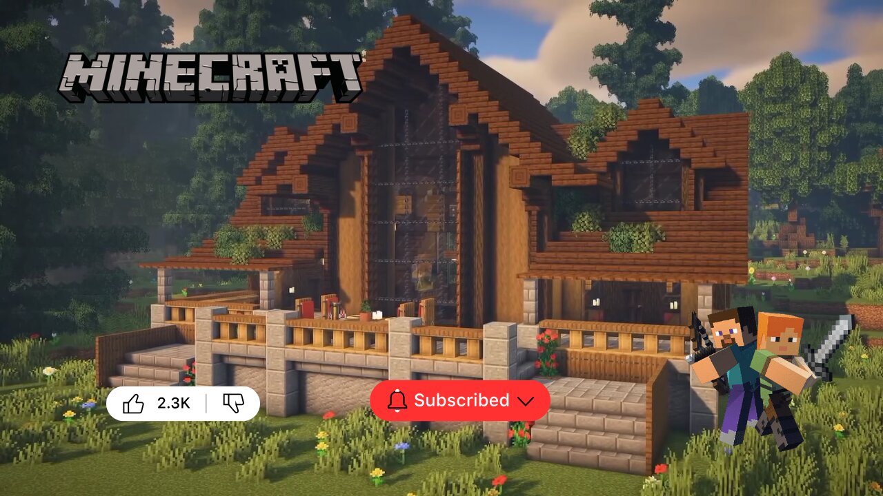 Minecraft: How to Build a Cozy Cabin | Full Tutorial