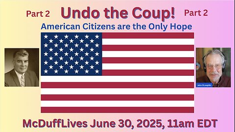 #UndotheCoup!- part 2, "The Witnesses" June 30, 2025