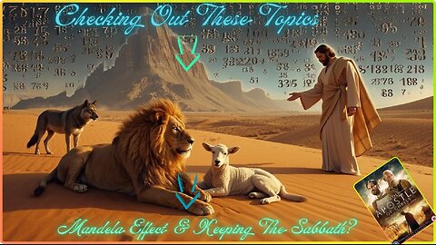 PJ & Jaydon Host. Mandela Effect By Numbers & The Sabbath. Paul, Apostle Of Christ.