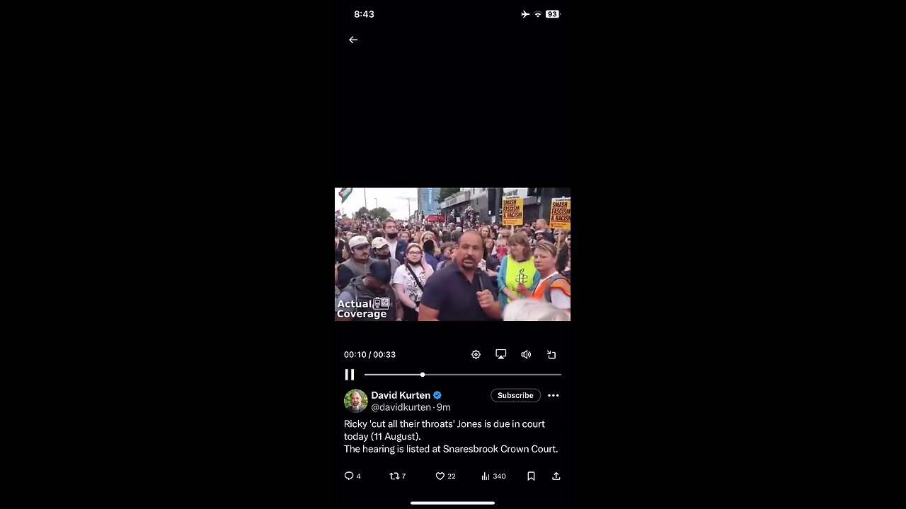 David Kurten : protest