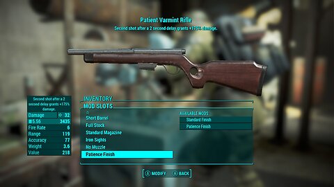 A standard Neeher's mod experience