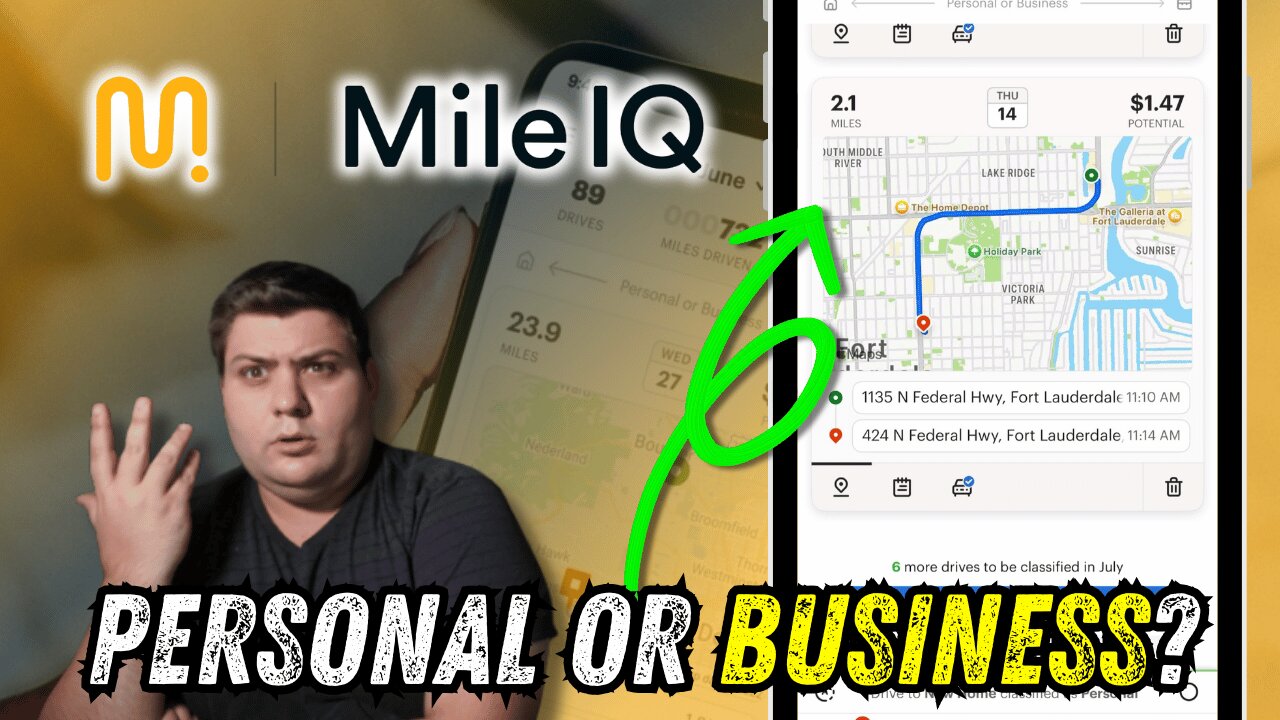 How to Classify Drives in MileIQ for Taxes and Business - EVERYTHING You MUST Know!!