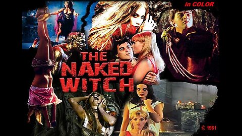 THE NAKED WITCH 1961 Grad Research Student Unearths a Witch Buried 300 Years FULL MOVIE Video Copy